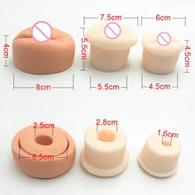 Load image into Gallery viewer, P- Lightsaber S-M-L Soft Silicone Replacement Sleeve Seal Stretchable Donut For Penis Enlarger Pump Vacuum sexy accessories vagina for men toy
