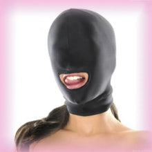 Load image into Gallery viewer, Fetish Slave BDSM Bondage Restraints Sex Mask Mouth Eye Open Head Harness Elasticity Blindfold for Couple New Exotic Accessories

